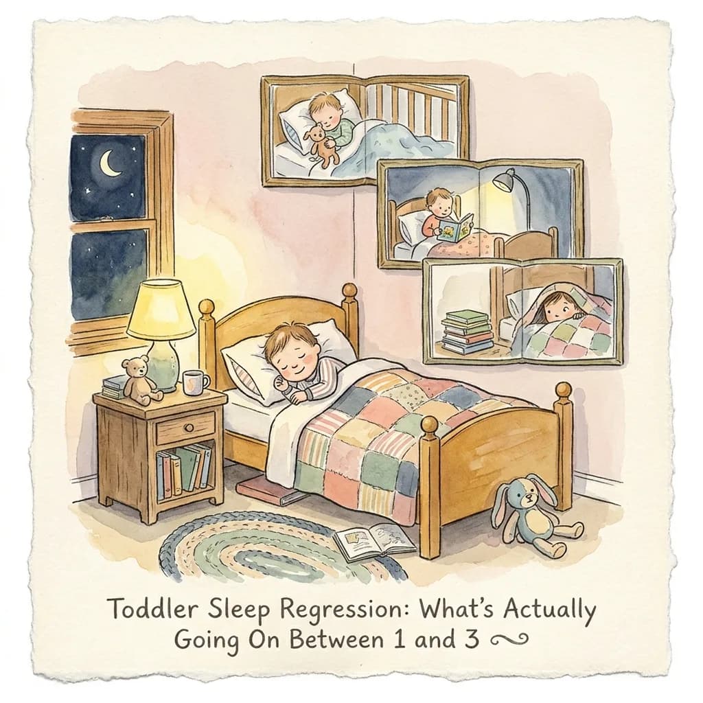 Toddler Sleep Regression: What's Actually Going On Between 1 and 3